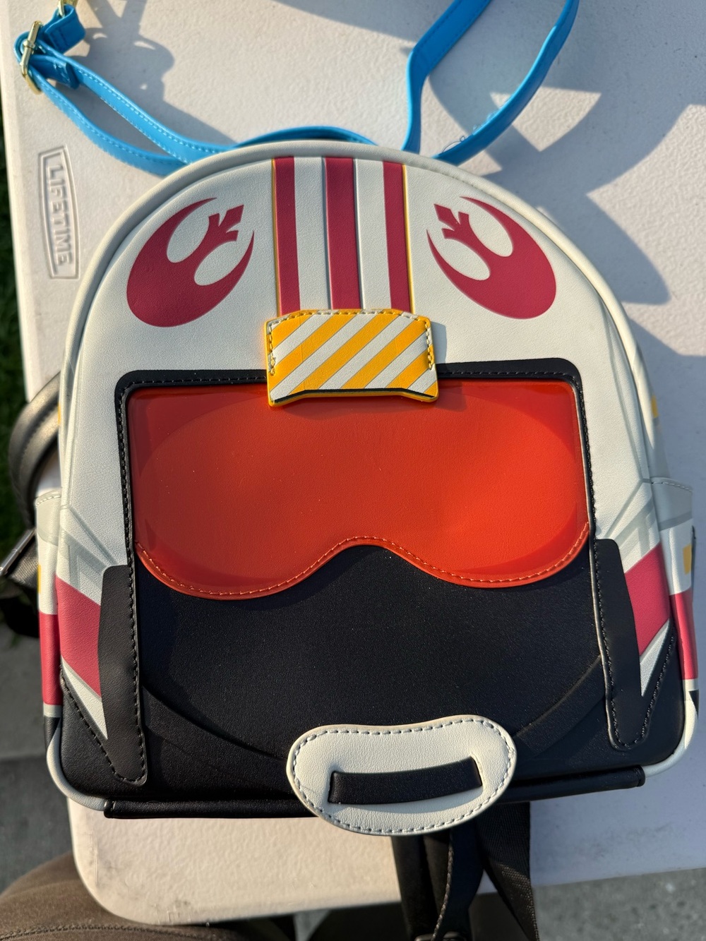 Disney Loungefly Star Wars Rebel Pilot Helmet